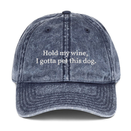 Galiano Wine Hold My Wine Cotton Twill Cap